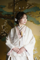 奥ゆかしさがポイントに。白無垢に映える花嫁メイク