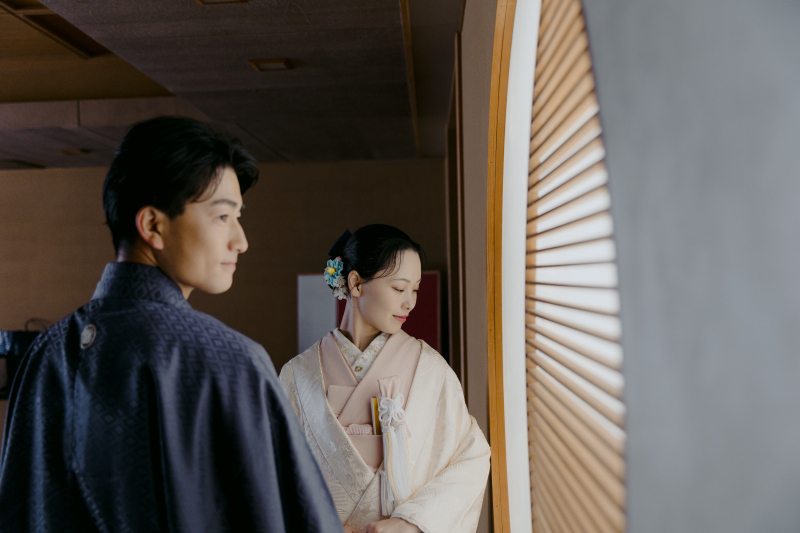 奥ゆかしさがポイントに。白無垢に映える花嫁メイク