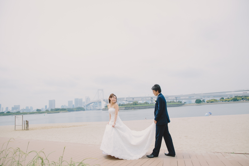 海フォト【お台場海浜公園】