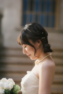 ウェディングフォトに映える！　花嫁ヘア