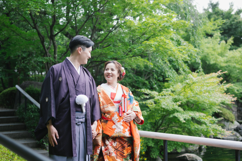 結婚式の前撮り、和装にぴったりのシーズンって?