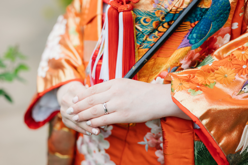 結婚式の前撮り、和装にぴったりのシーズンって?