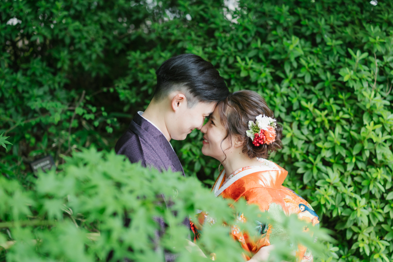 結婚式の前撮り、和装にぴったりのシーズンって?