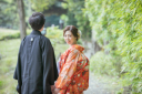 清澄庭園でのウェディングフォト前撮りが人気