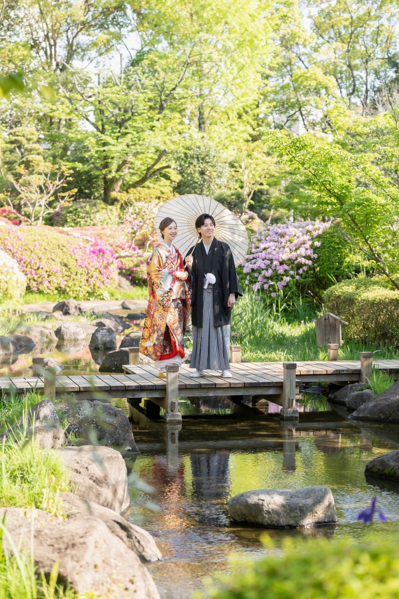 和装姿を美しく見せる！　ウェディング写真撮影時の「姿勢」のポイント