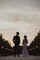 シルエットで雰囲気のあるお写真を♪