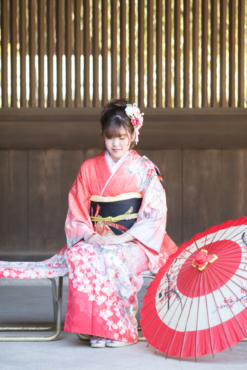 成人式・卒業袴の記念写真