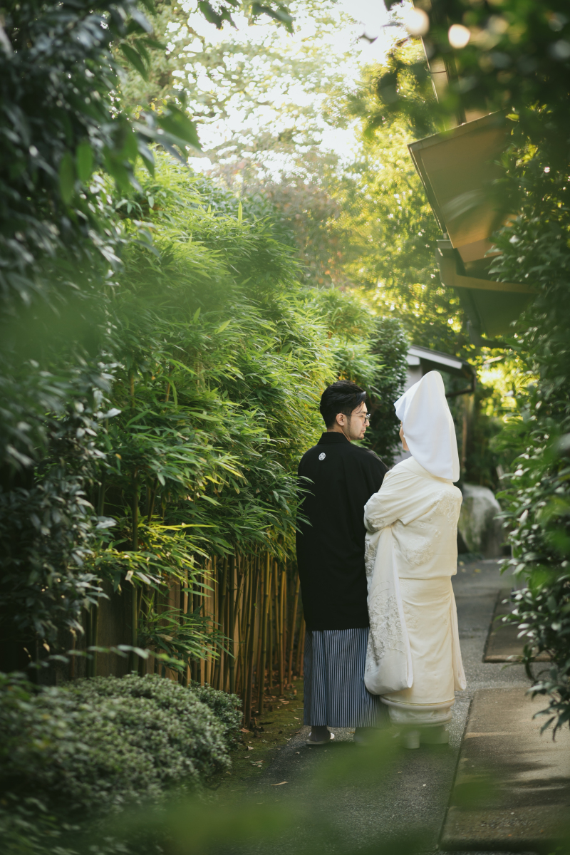 目白庭園×白無垢