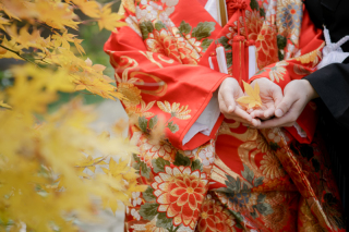 紅葉撮影のご予約はお早めに！