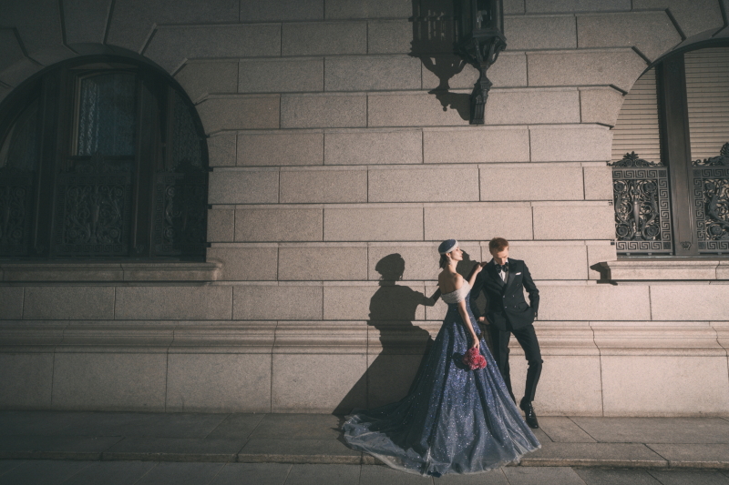 夜の東京駅フォトウェディング