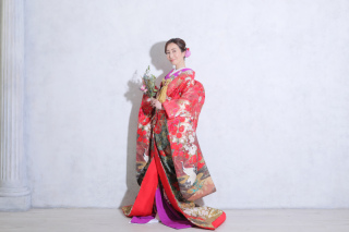 だれでもシリーズ和装編~引き振袖&色打掛コーデ~