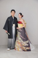 思い出の御振袖でドレス着物！！