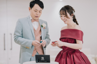 ゲームが大好きな新郎新婦様!!