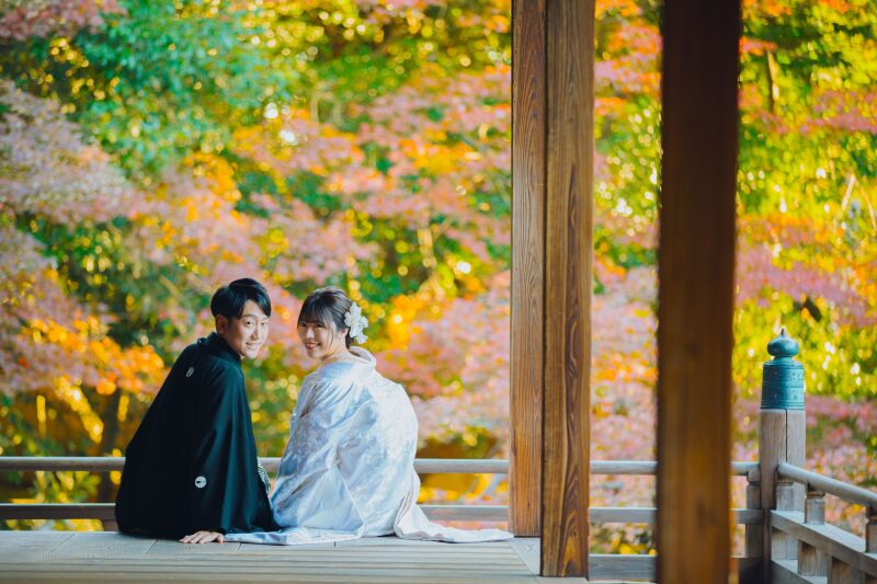 【紅葉ロケキャンペーン】35万円相当のプランがリーズナブルに!新婦様衣装代無料!