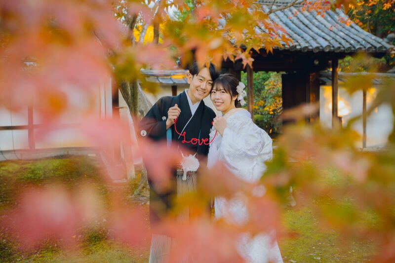 【紅葉ロケキャンペーン】35万円相当のプランがリーズナブルに!新婦様衣装代無料!