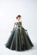 新カラードレス★カーキも入荷