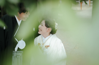 和装でもいつものふたりらしく♪