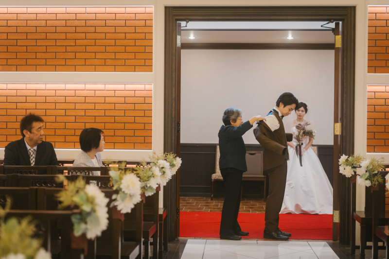 クラシックなチャペルフォト