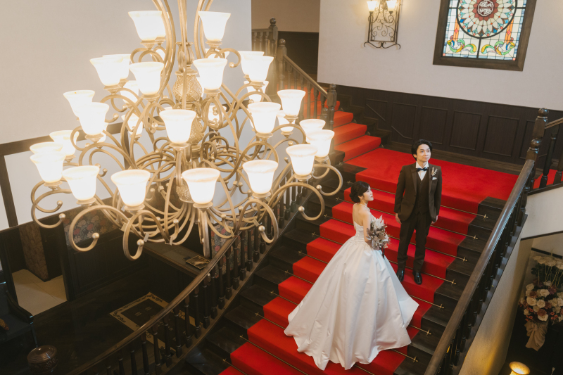 クラシックなチャペルフォト