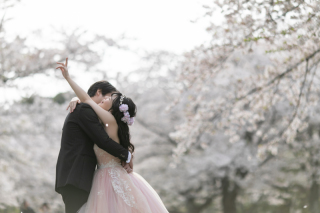 もうすぐ春です♪人気の桜ロケーション撮影
