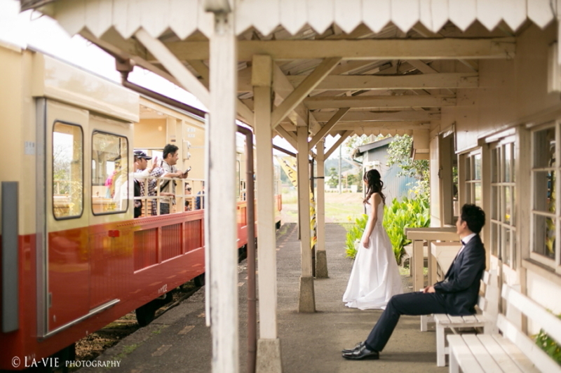 レトロな駅舎