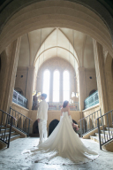 チャペルでフォトウェディング♪
