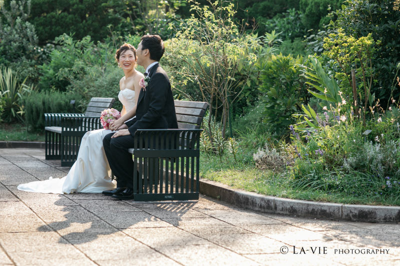 港の見える丘公園で