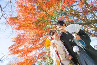 結婚式を迎える前に和装写真撮り