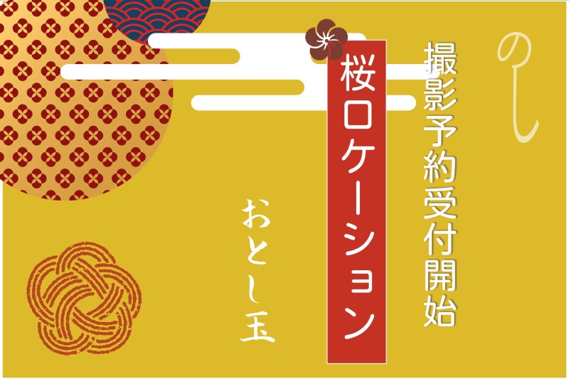 フォトジェリッシュからのお年玉!春に向けたお得キャンペーンのお知らせ♪