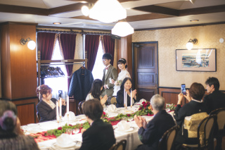 家族と会食プランについて