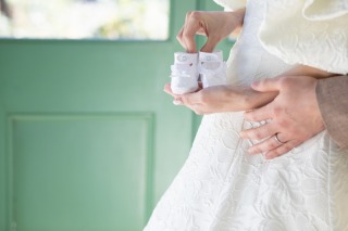 旧古河邸でマタニティフォトウエディング