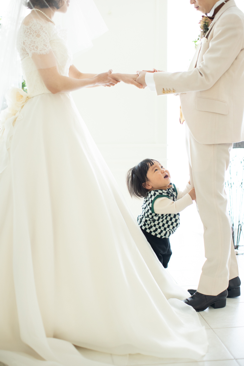 お子さまとの撮影はスタジオがおすすめ!