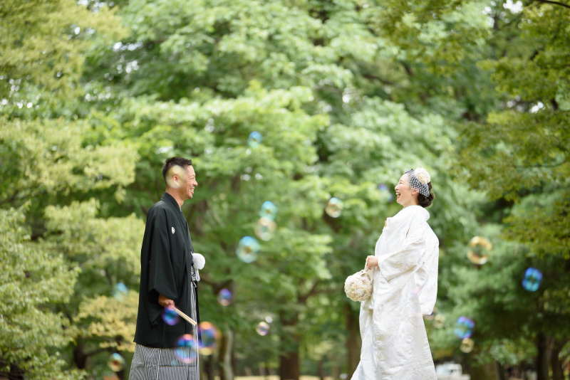 和装撮影もナチュラルに！