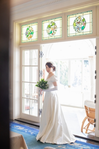 鳩山会館でフォトウエディング【ヴィンテージドレス撮影】