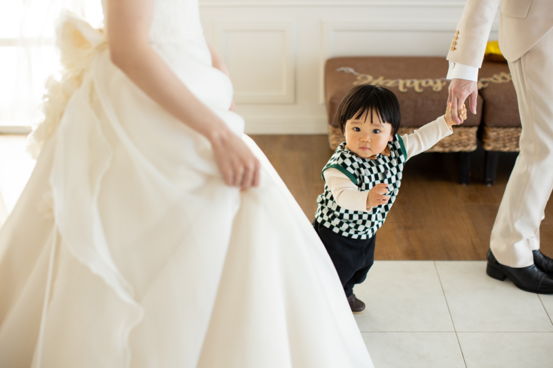 お子さまとの撮影はスタジオがおすすめ!