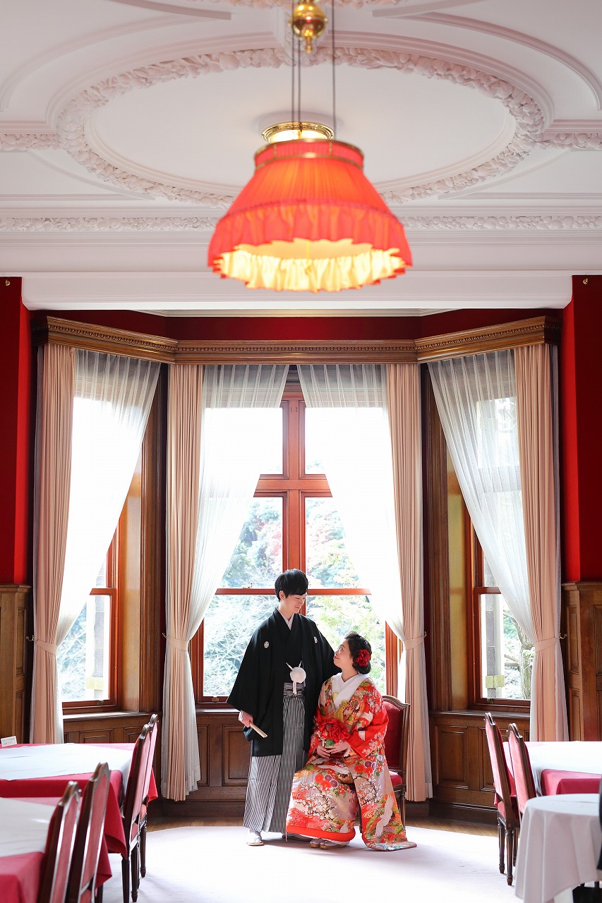 大正ロマン！洋館×和装で大人かわいいフォトウエディング（公開日 