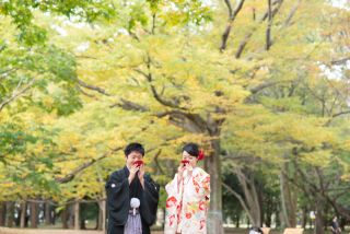 秋の和装がおすすめです◎