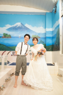 銭湯でフォトウエディング!?