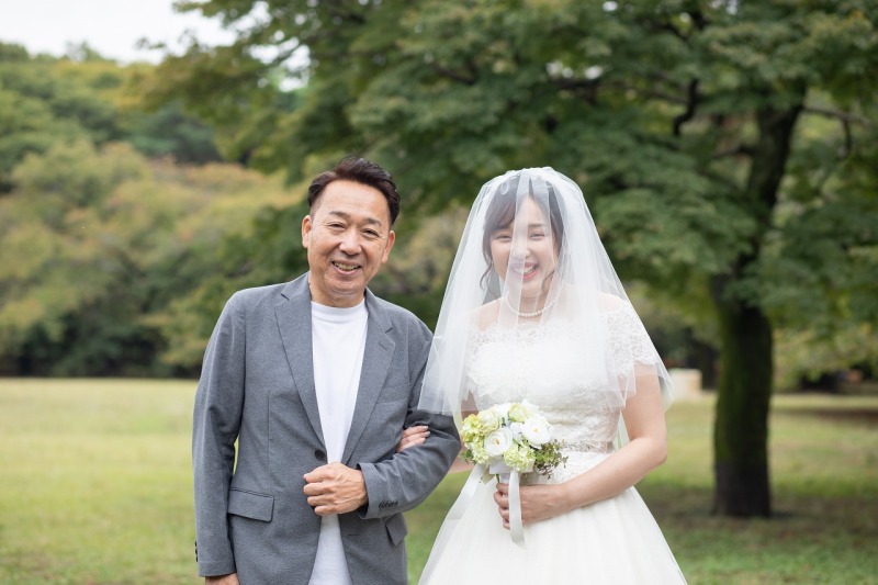 家族と撮る結婚写真！