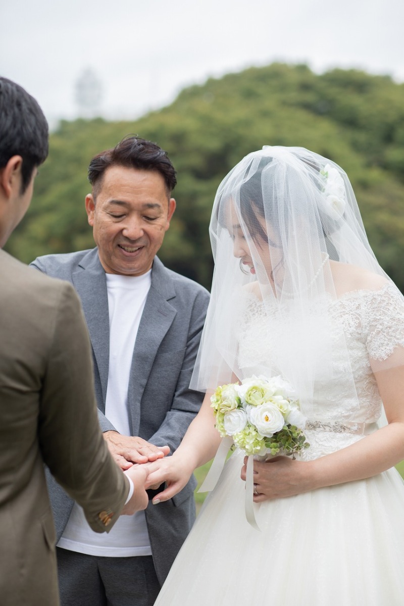 家族と撮る結婚写真！