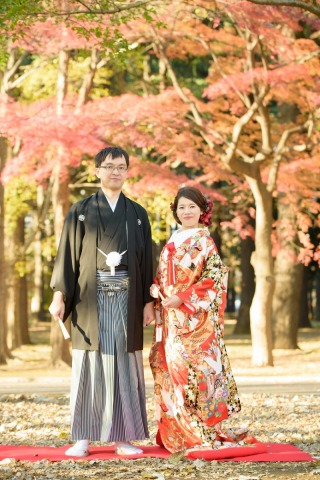 和装×紅葉!ロケーションプランにぴったりです