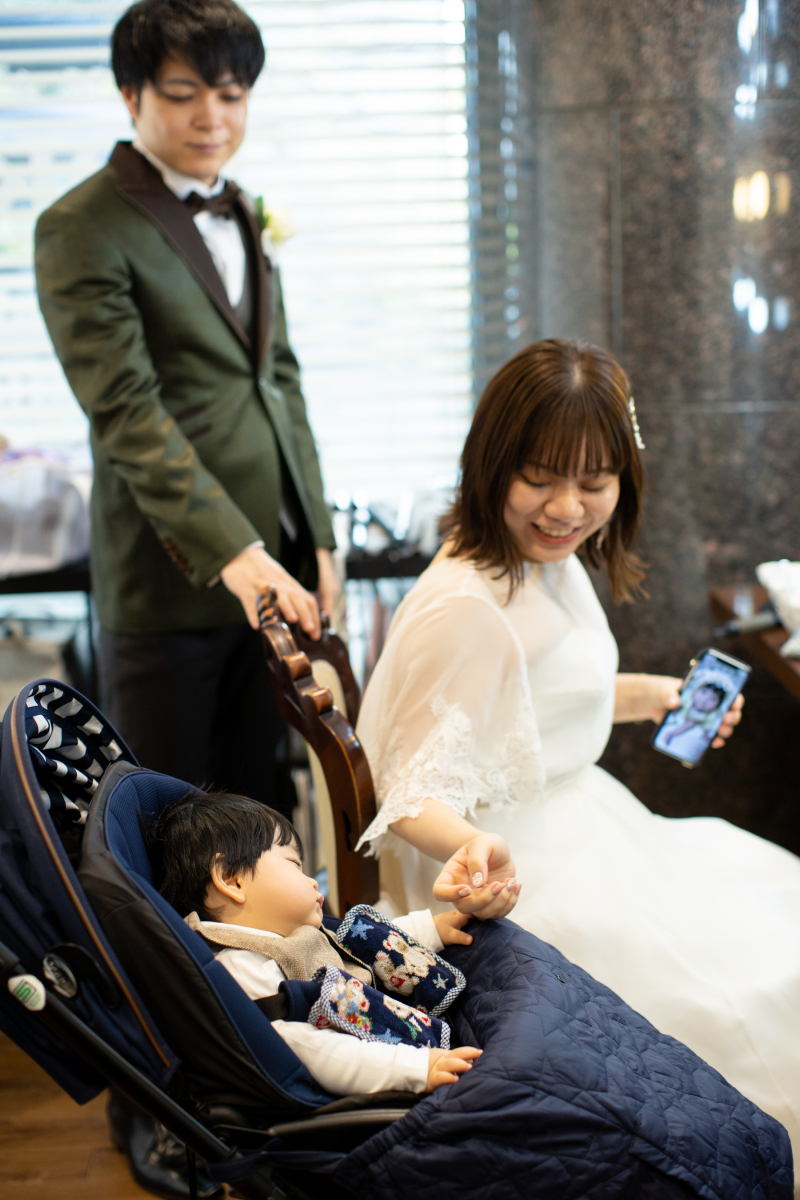 お子様との撮影について