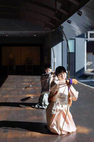 弓道場で?思い出の場所で和装撮影!