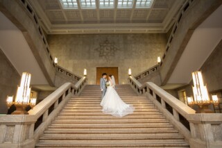 国立博物館でフォトウエディング!