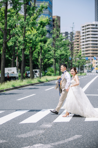 春夏ウェディングフォトは新緑森林ロケで決まり!