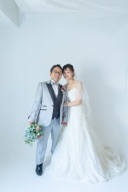 ウェディングドレスに黒髪は合う？《５》