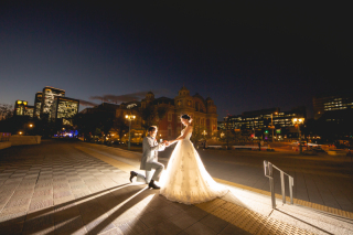 夜だからこそ叶うナイトフォトウェディングの魅力