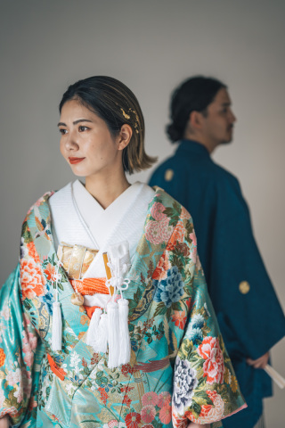 大阪で今っぽくておしゃれな和装フォトウェディングが叶う!