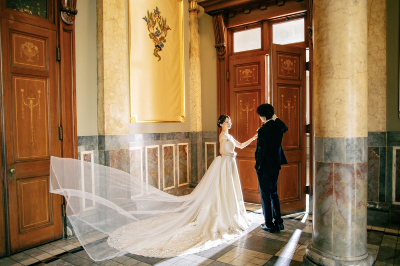 洋装が映える!ロマンチックなロケーション