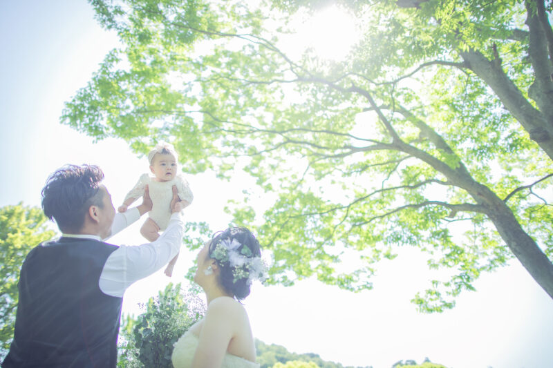 子供と一緒のフォトウェディング！やってみてほしいポーズ3選